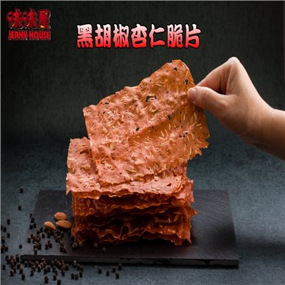 黑胡椒杏仁脆片(80g)